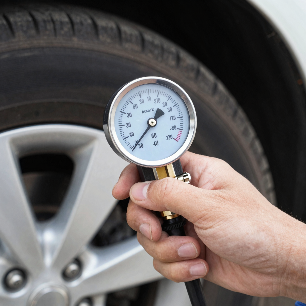 Checking Tire Pressure