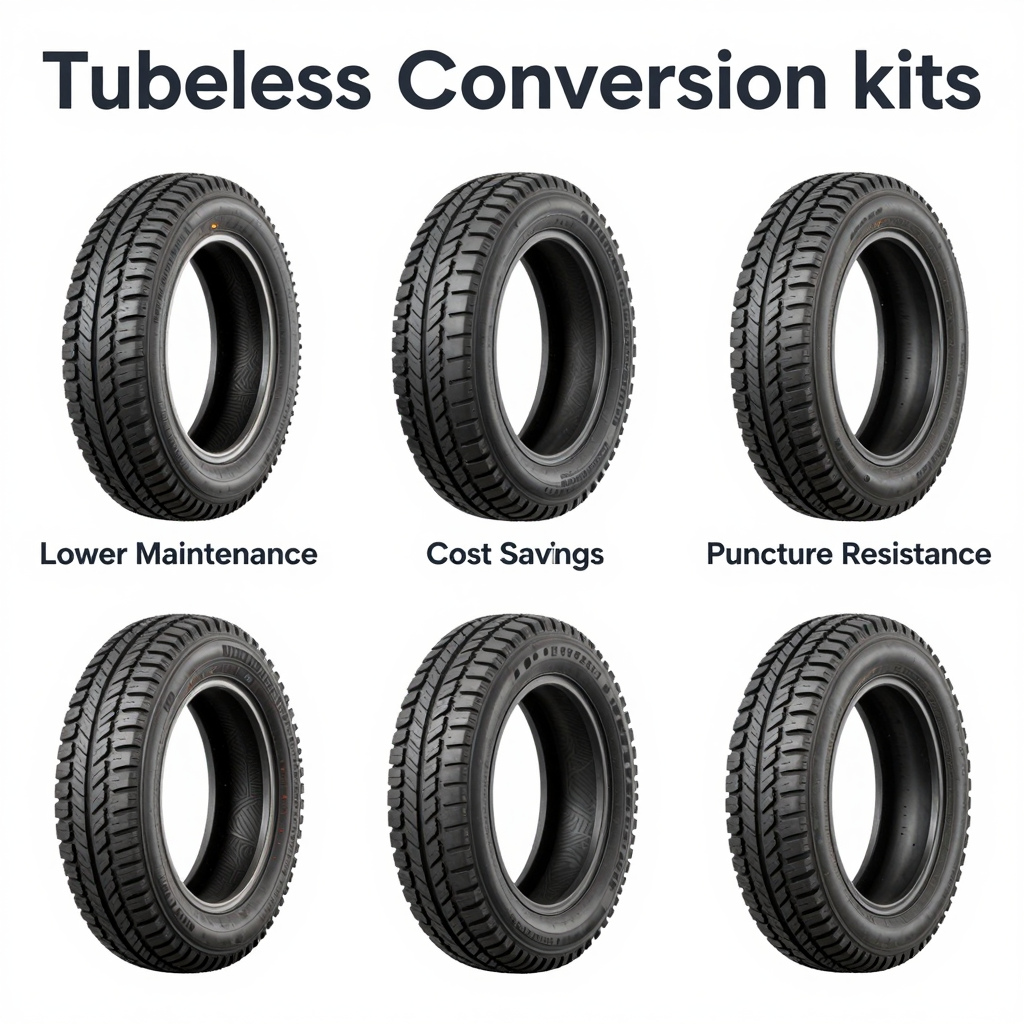 Benefits of Tubeless Tire Conversion Kits