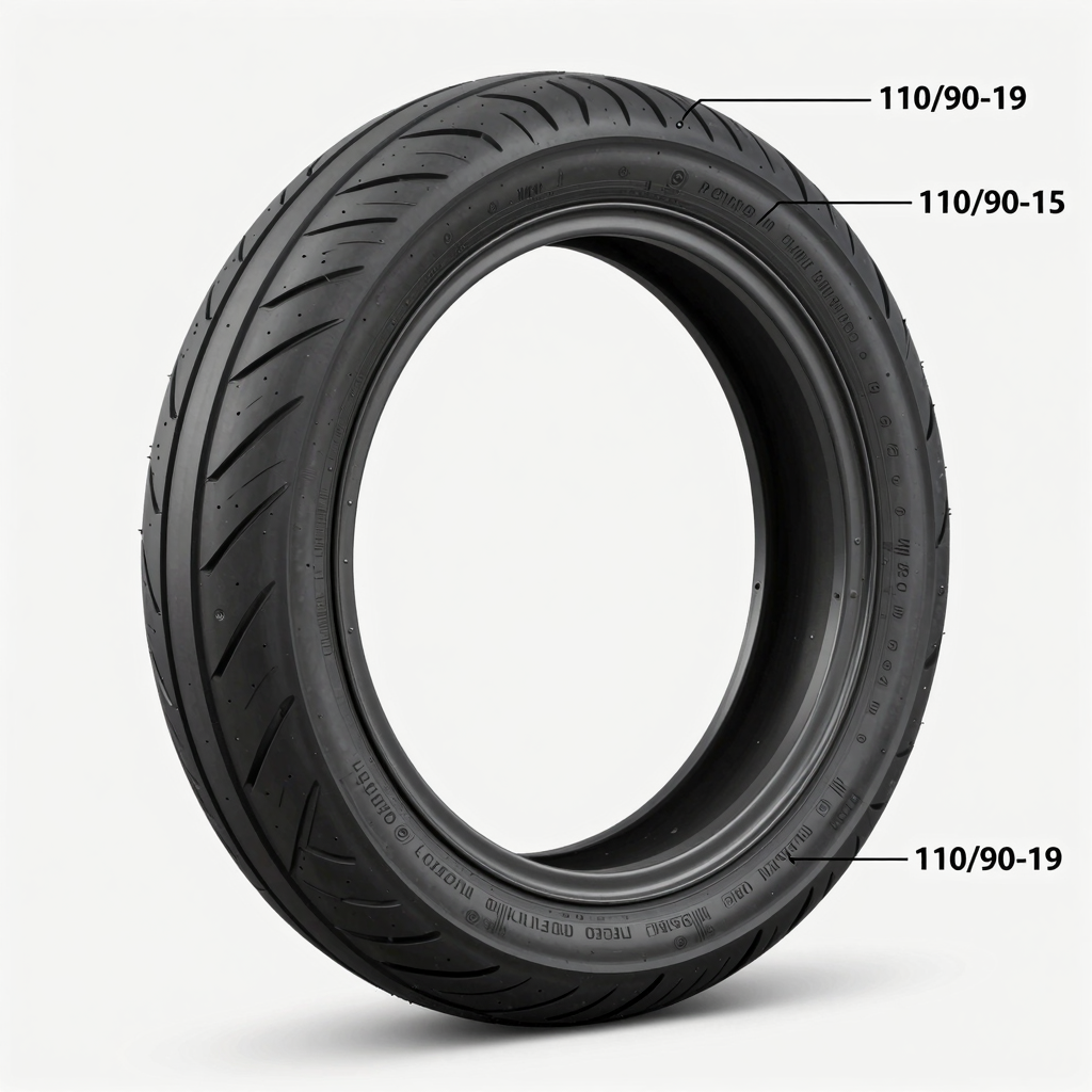 110/90-19 Rear Street Tire