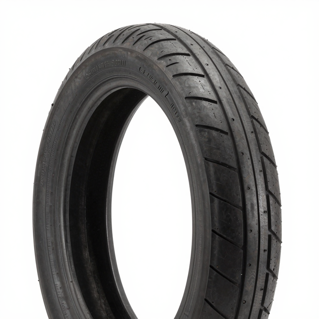 140 80 17 rear tire profile view showing tread pattern and sidewall dimensions for motorcycle inventory management