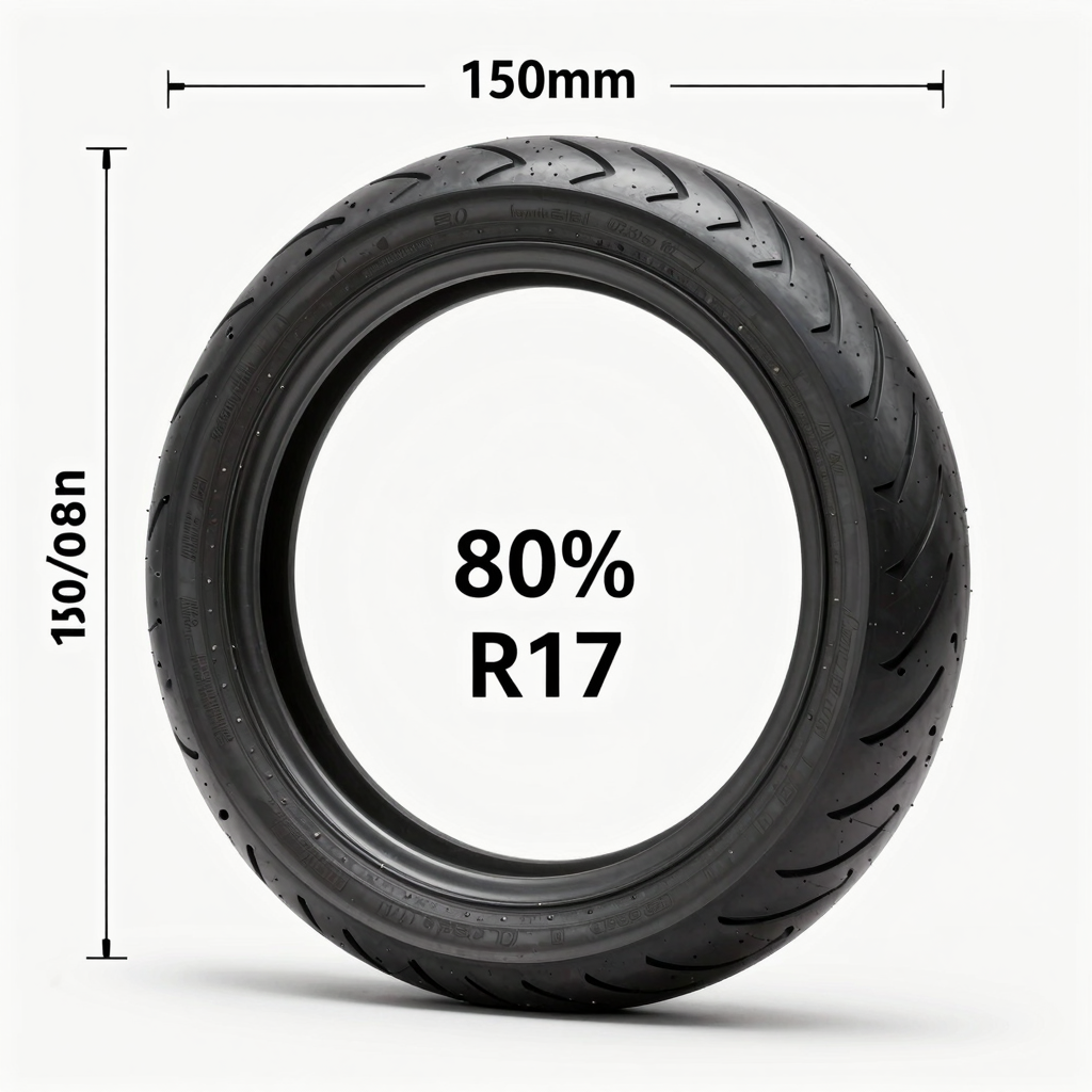 Motorcycle Tire 150/80 R17