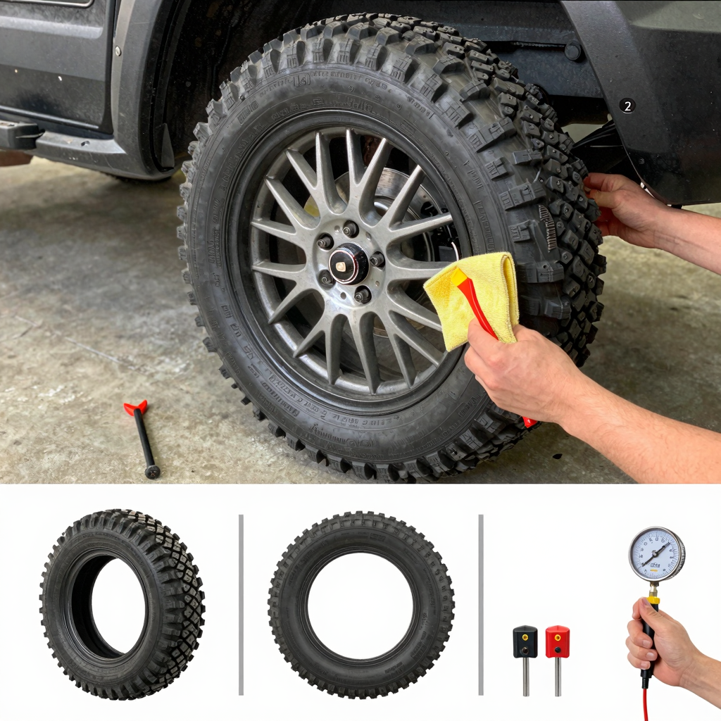 Installation of 2.50-16 Dirt Bike Tire