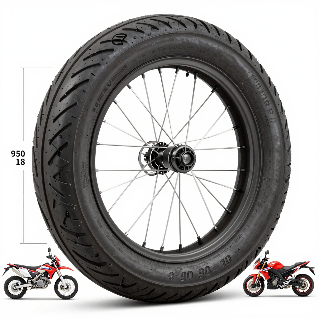 90 90 18 Motorcycle Tire Specifications