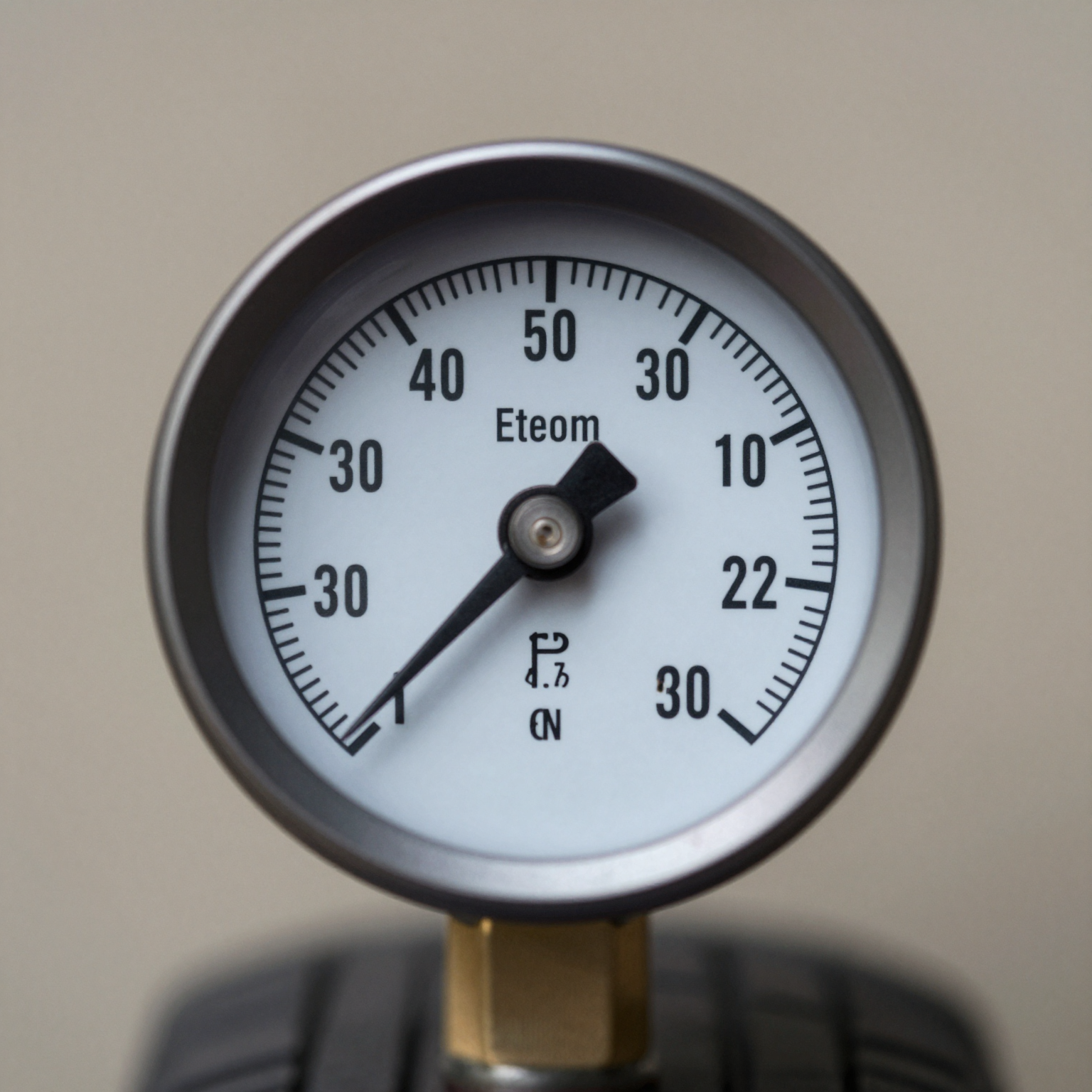 Tire pressure gauge illustration
