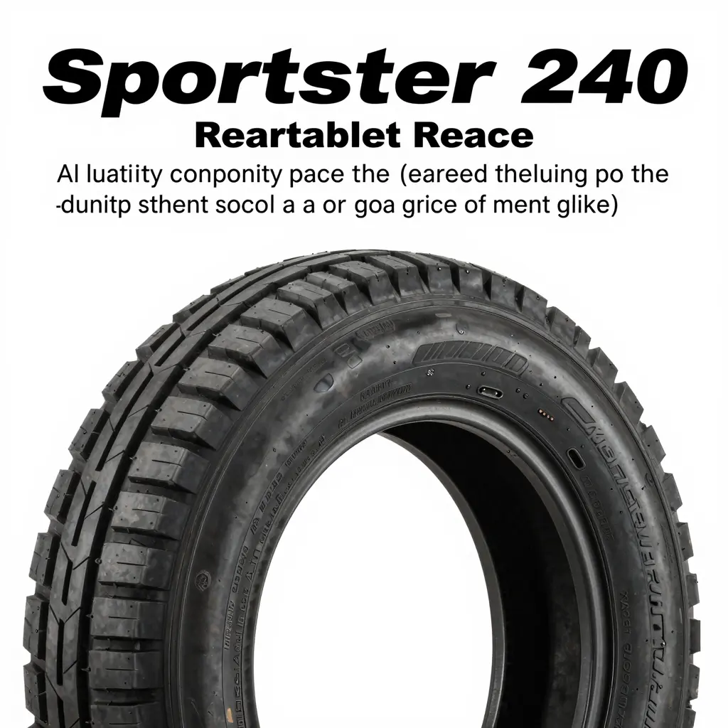 Sportster 240 Rear Tire Advantages