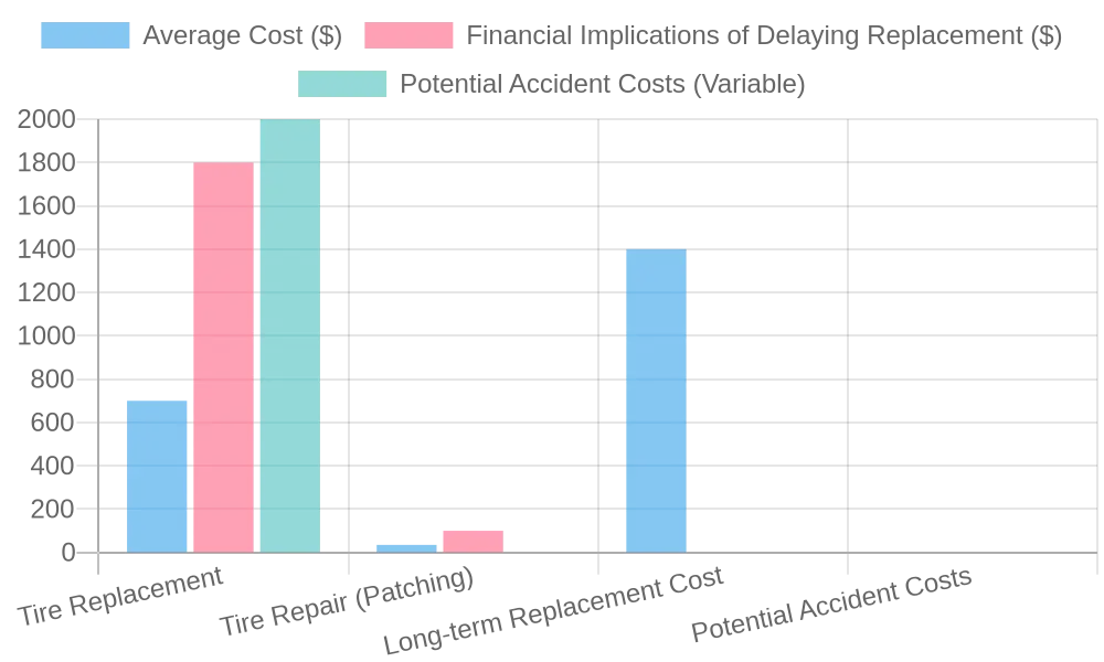 Cost Analysis of Tire Replacement and Repairs