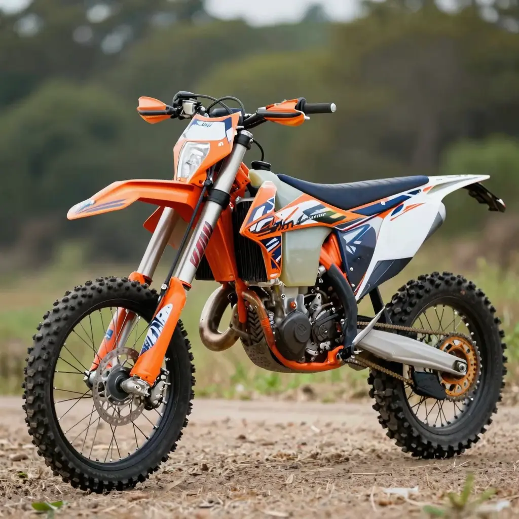 KTM Dirt Bike with Graphics Kit