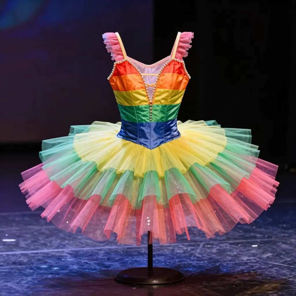 Rainbow Tutu on Stage